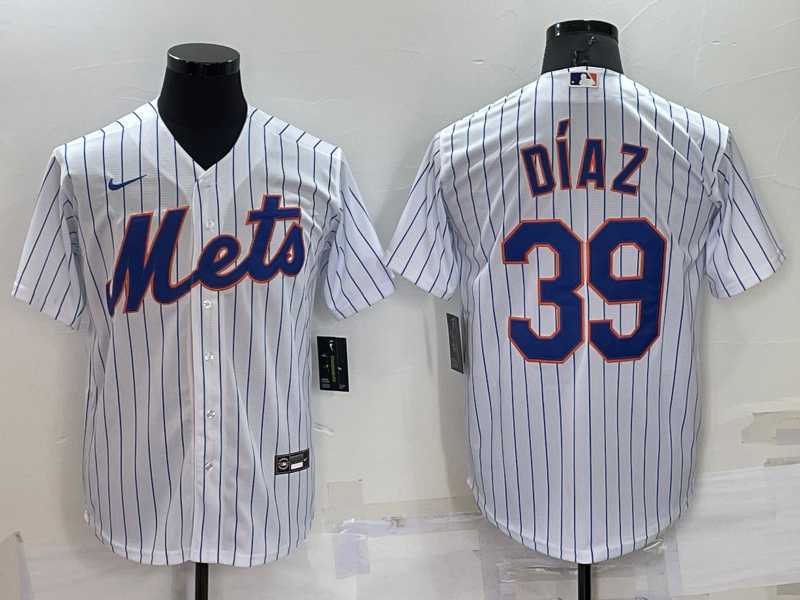 Men's New York Mets #39 Edwin Diaz White Stitched MLB Cool Base Nike Jersey,We sell and wholesale Men's New York Mets #39 Edwin Diaz White Stitched MLB Cool Base Nike Jersey on line form chian!